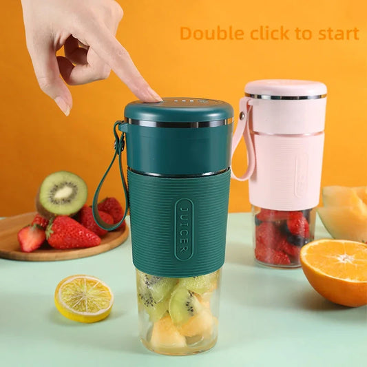Portable Glass Smoothie Blender